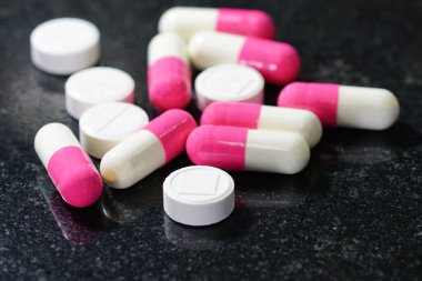 İlaç ilaç hapları.                               