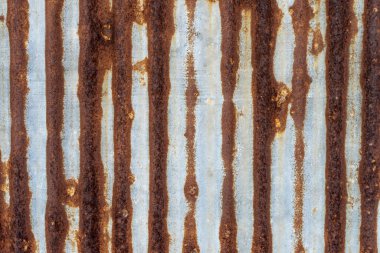 Arkaplan için eski galvanize yaprak dokusu.