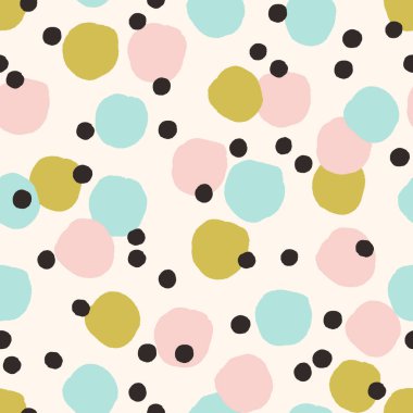 mavi arka plan, vektör çizim parlak noktalar ile soyut desen