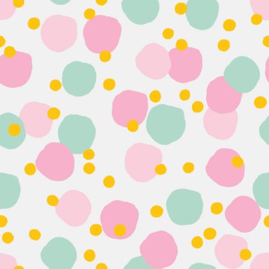 mavi arka plan, vektör çizim parlak noktalar ile soyut desen