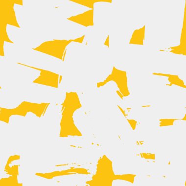 El ile soyut Dikişsiz desen fırça darbeleriyle çizilmiş. Vektör arka plan boyalı.