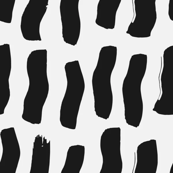 ブラシ ストローク芸術的なシームレス パターン ベクトル Illustrstion — ストックベクタ