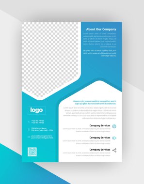 yaratıcı antet şablon tasarımı, şablon vektörü