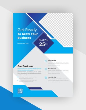 yaratıcı antet şablon tasarımı, şablon vektörü