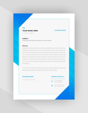 yaratıcı antet şablon tasarımı, şablon vektörü