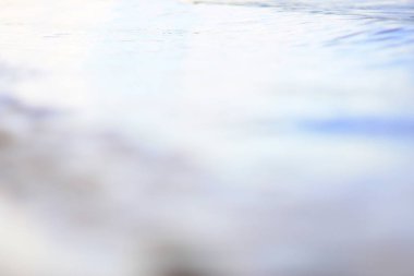 Soyut deniz suyu dalgaları bokeh bulanık arkaplan tasarımı deseni