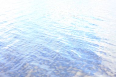 Bokeh arka plan dalgalar su