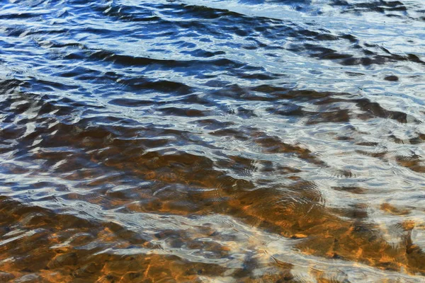 Mar Onda Água Fundo Paterno — Fotografia de Stock