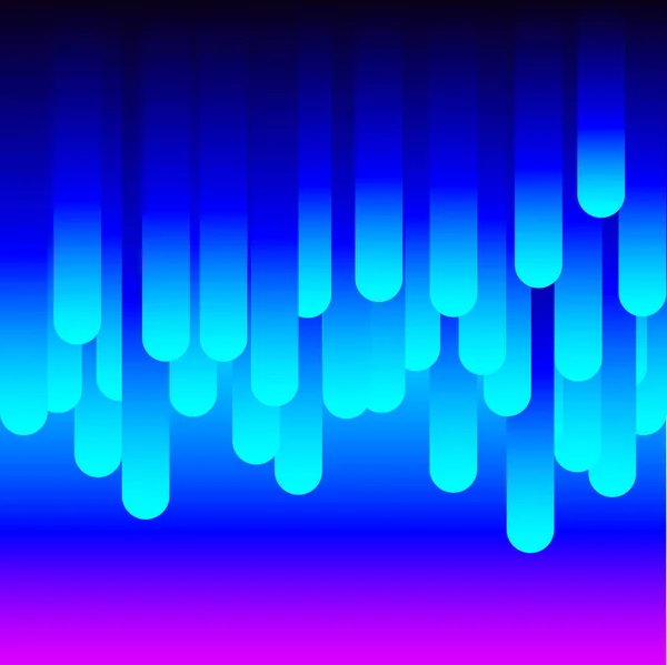 Garis Fluorescent Garis Cahaya Abstrak Untuk Kartu Desain Undangan Konferensi - Stok Vektor