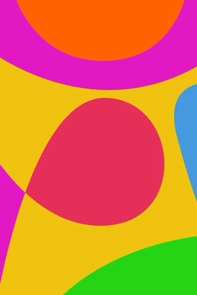 Abstrakte Helle Farbige Hintergrund Für Design Geburtstagskarte Sommerparty Einladung Shirt — Stockvektor