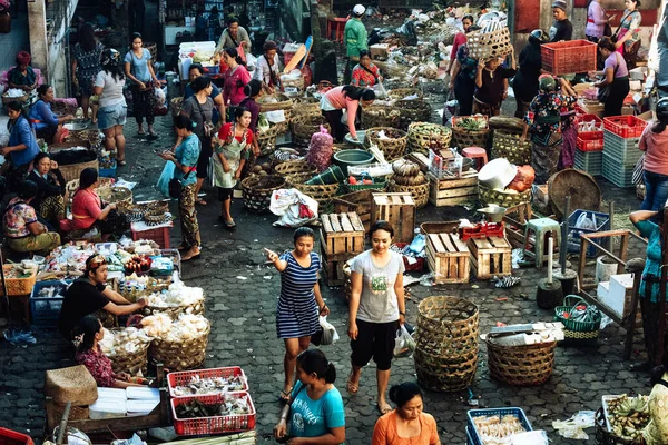 Hagyományos Balti Tengeri Piac Ubud Ban — Stock Fotó