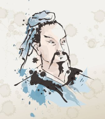 Büyük Asyalı Sun Tzu Çinli genel askeri filozof