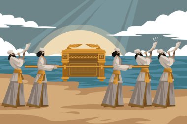 Ark of the Covenant biblical object clipart
