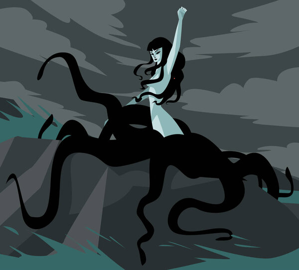 greek mythology scylla sea monster