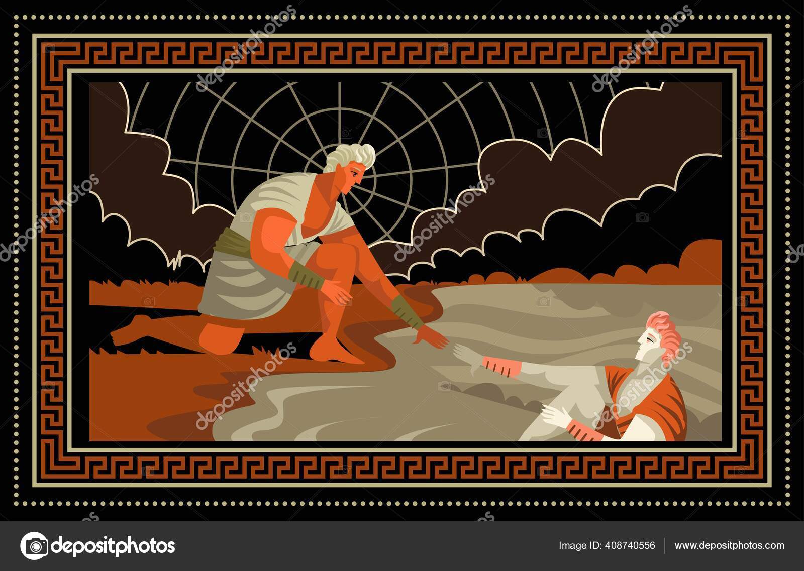 Tiresias Greek Mythology Mask