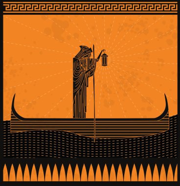 Teknedeki Charon Yunan mitolojisinde