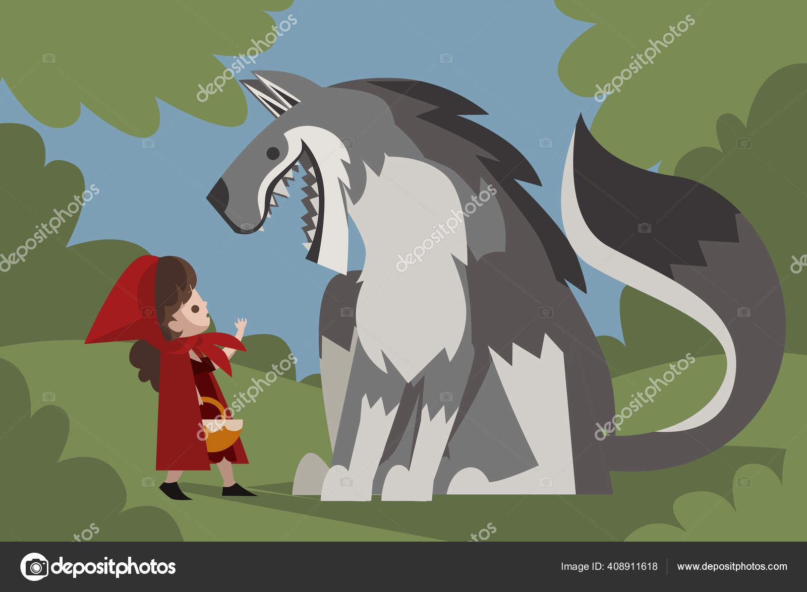 Mytiske vesener Isometriske ikoner stockvektor © macrovector #187121432, image size:1600x1175