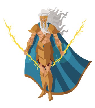 Zeus Jupiter Gök gürültüsü ve şimşek tanrısı