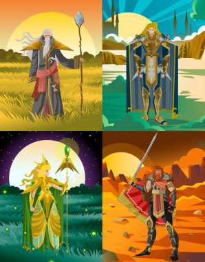 Rol video oyunu sınıfı savaşçısı