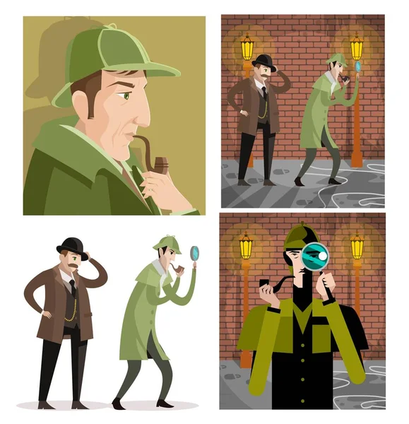 Harika dedektif ve yardımcı koleksiyonu.