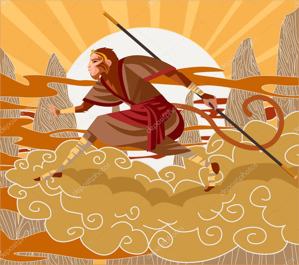 Sun Wukong The Monkey King Chinese Mythology Warrior Tale Premium Vector In Adobe Illustrator Ai Ai Format Encapsulated Postscript Eps Eps Format Sun Wukong The Monkey King Chinese Mythology Warrior Tale Premium Vector In Adobe Illustrator Ai Ai Format Encapsulated Postscript Eps Eps Format