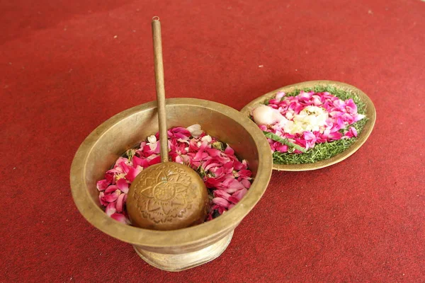 Rzeczy Injak Telur Javanese Ceremonii Ślubnej — Zdjęcie stockowe