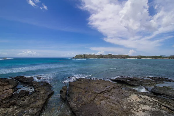 Tanjung Ann Beach Kuta Mandalika Lombok Island Indonesia — 스톡 사진