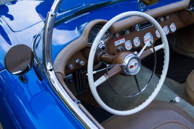 Chevrolet Corvette Stingray iç paneli - Malang, 12 Eylül 2020