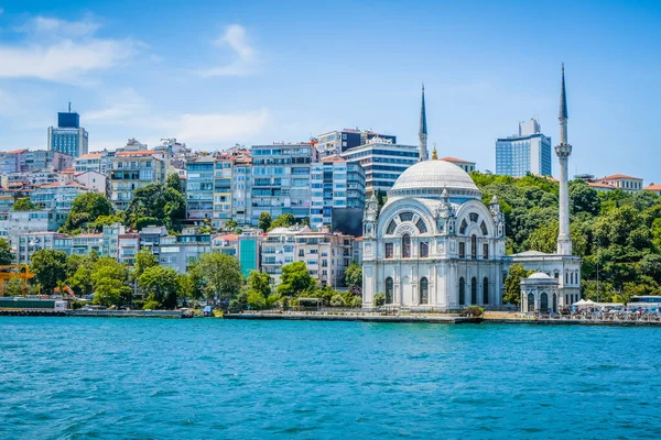 Ortakoy Moschee Istanbul Türkei Reisekonzept — Stockfoto