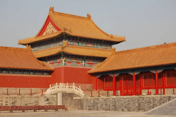 Pałac Cesarski w Pekinie. Zakazane Miasto. — Zdjęcie stockowe