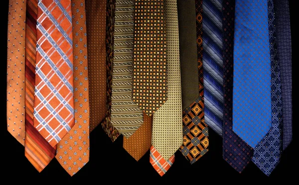 Colorful Set Ties — Stock Photo, Image