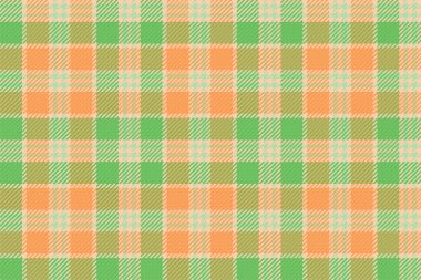 Çöl kumu ve vaha yeşil renkleri geleneksel tartan geleneksel tekrarlanabilir desen, ekose kumaş, masa örtüsü, gömlek, elbise, yatak, battaniye. düzenlenebilir vektör illüstrasyonu