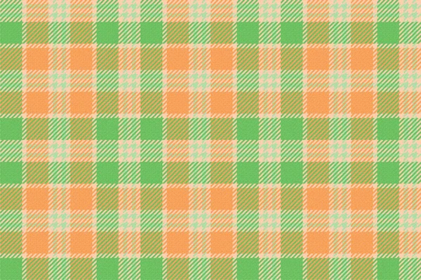 Desert Sand Oasis Green Colors Tartan Traditional Ornament Repeatable Pattern — Stockový vektor