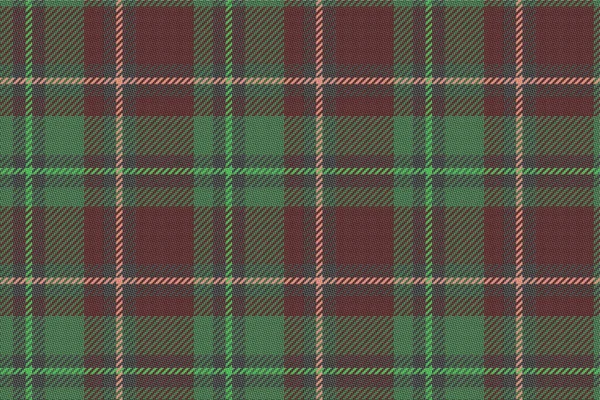 Kahverengi zemin üzerinde parlak çizgili tekstil dokusu yeşili için tekrarlanabilir tartan süsü deseni