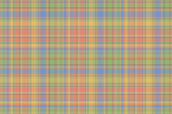 Scottish Mjuk Flerfärgad Tartan Traditionell Klan Prydnad Repeterbara Mönster Textil — Stock vektor