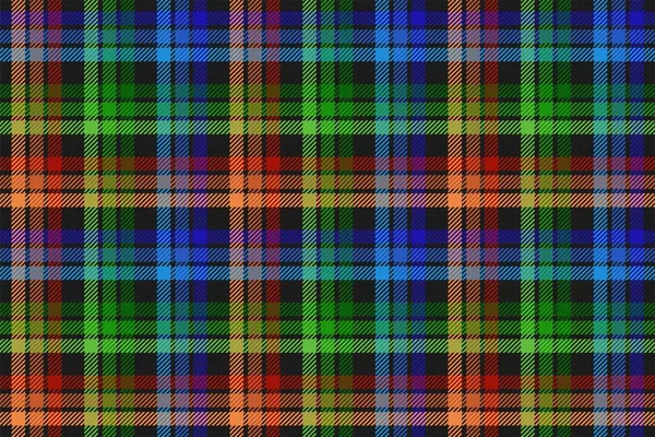 Modern neon rgb tartan geleneksel klan süslemesi tekrarlanabilir desen, ekose kumaş, masa örtüsü, gömlek, elbise, yatak, battaniye. düzenlenebilir vektör illüstrasyonu