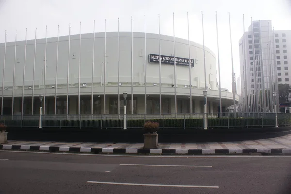 Bandung Indonesia June 2020 Freedom Building Gedung Merdeka Asia Africa — Stock Photo, Image