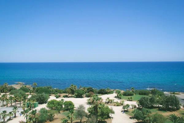 Blue Ocean View Med Horizon Torrevieja Spanien — Stockfoto