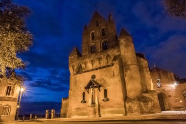 Gece Paroisse de Pibrac Kilisesi 'nde Aziz Mary Magdalene