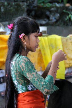 Bali, Endonezya 'da yerel Balili vatandaşların dini töreni