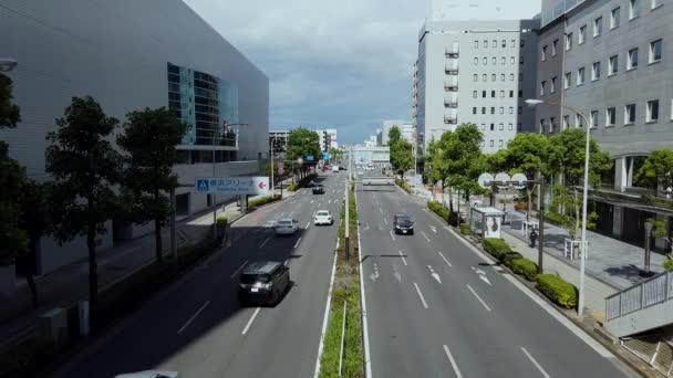 2020 Září Jokohama Japonsko Shinyokohama Ulice Vlevo Yokohama Aréna Populární — Stock video