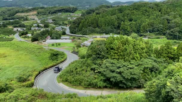 2020 Sep Japón Vista Del Campo Japonés — Vídeos de Stock