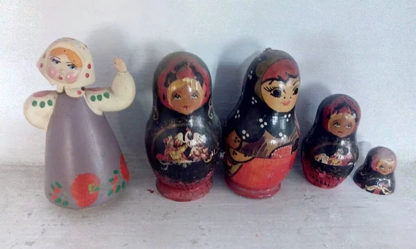 Russian art Matryoshka dolls set