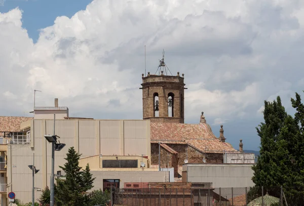 Barcelona Daki Sant Boi Llobregat Kasabasının Sokağı — Stok fotoğraf