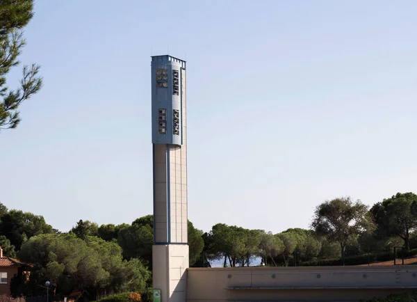 Gare Dans Quartier Sarri Sant Gervasi Ville Barcelone Collserola Mountain — Photo