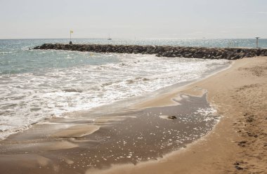 Sitges Plajı, Garraf, Barselona, Katalonya, İspanya
