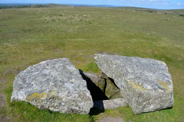 Stone Forrado Câmara Enterro Cist Uma Antiguidade Pré Histórica Associada — Fotografia de Stock