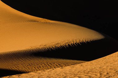 Sahra 'daki kum tepeleri