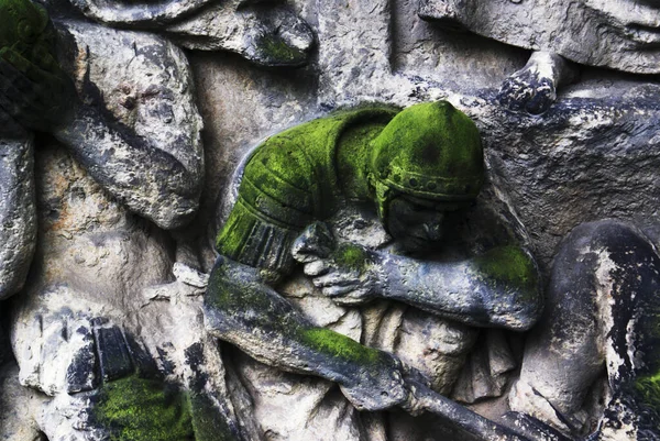 Posągi Cmentarzu Pradze — Zdjęcie stockowe
