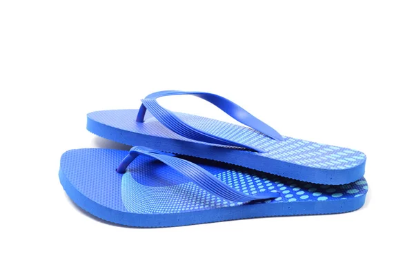 Flip Flops Isolated White Clipping Path — Stock Photo, Image